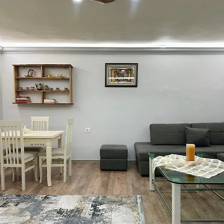 アパート Korca Central Apartment コルチャ